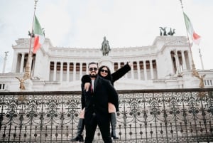 Photo Shoot in Rome with Vespa And Vintage Fiat 500 Options