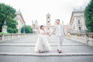 Photo Shoot in Rome with Vespa And Vintage Fiat 500 Options