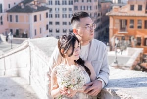Photo Shoot in Rome with Vespa And Vintage Fiat 500 Options