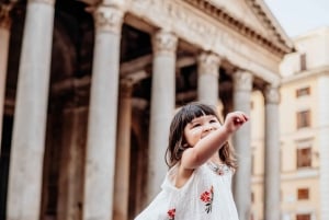 Photo Shoot in Rome with Vespa And Vintage Fiat 500 Options