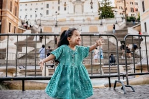 Photo Shoot in Rome with Vespa And Vintage Fiat 500 Options