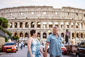 Photo Shoot in Rome with Vespa And Vintage Fiat 500 Options