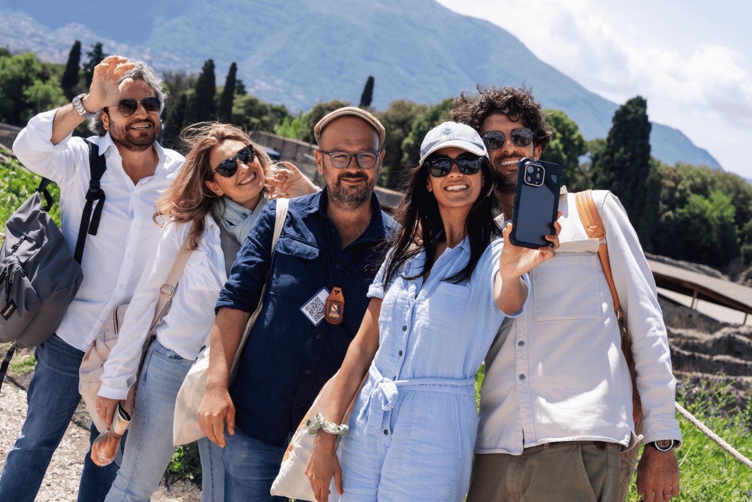 Pompeji ja Herculaneum suurnopeusjunalla Roomasta ja lounas