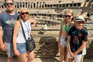 Privat Colosseum & antikkens Roma-familietur for barn