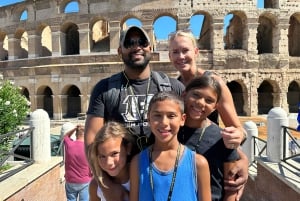 Privat Colosseum & antikkens Roma-familietur for barn