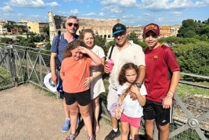 Privat Colosseum & antikkens Roma-familietur for barn