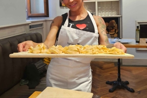 Private Pasta & Tiramisu Cooking Class with Unlimited Wine