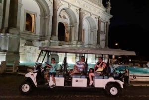 Rome: 2-Hour Golf Cart Sightseeing Tour at Night