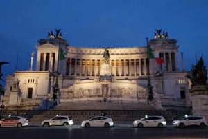 Rome: 2-Hour Golf Cart Sightseeing Tour at Night