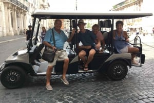 Rome in 2 hour: Private Golf Cart nighttime Sightseeing Tour