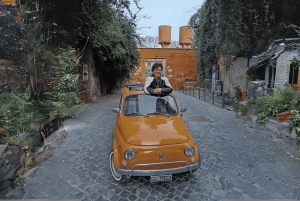 Rome: 3 hour panoramic tour of Rome with a vintage Fiat 500