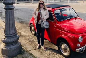 Rome: 3 hour panoramic tour of Rome with a vintage Fiat 500
