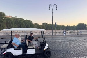 Rooma: 3 tunnin yksityinen golfautokierros, johon sisältyy kulinaarinen maistelu