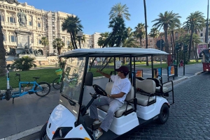 Rom: 3 timmars privat tur med golfbil inklusive kulinarisk provsmakning