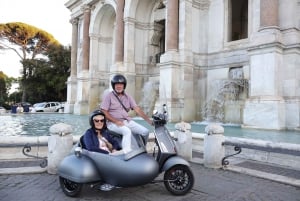 Rome: Vespa Sidecar Tour with Hotel Pickup