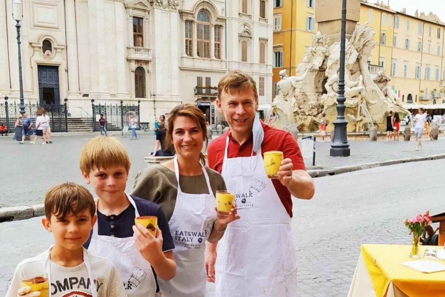 Rome: 3-in-1 Fettuccine, Ravioli, and Tiramisu Cooking Class