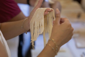 Roma: Clase de cocina 3 en 1 de Fettuccine, Ravioli y Tiramisú