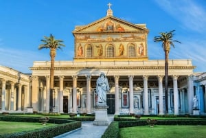 Rome: 3 Papal Basilicas Guided Tour with Minivan Transfers