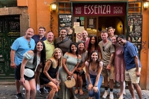 Rome: Food Tour with Unlimited Food & Barolo Wine