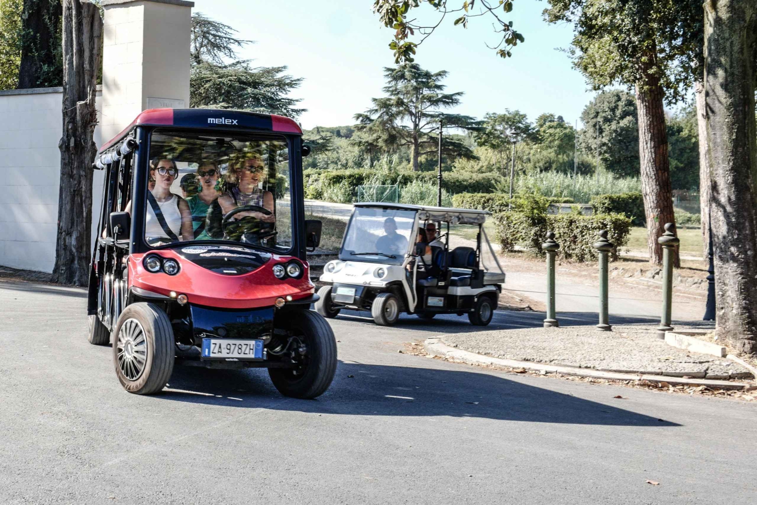 Roma: Tour privado de 4 horas por la tarde en carrito de golf por la ciudad