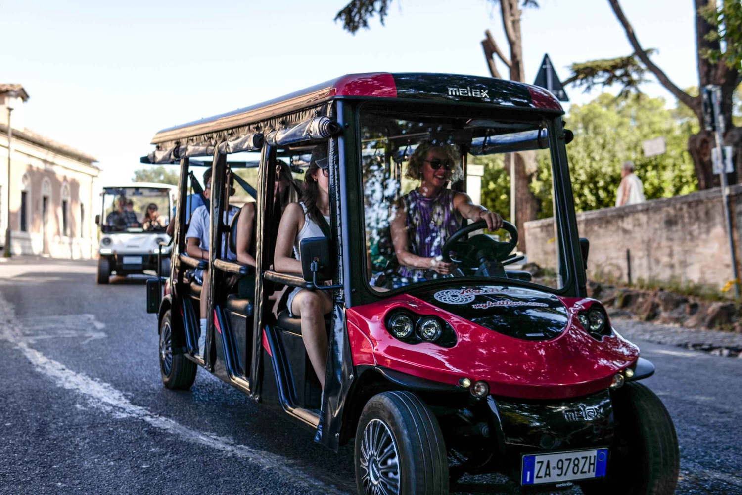 Roma: Tour privado de 4 horas por la tarde en carrito de golf por la ciudad
