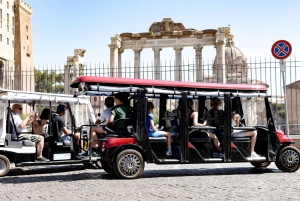 Roma: Tour privado de 4 horas por la tarde en carrito de golf por la ciudad