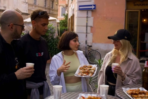 Roma todo en uno: tour gastronómico por Trastévere, cena y bebidas
