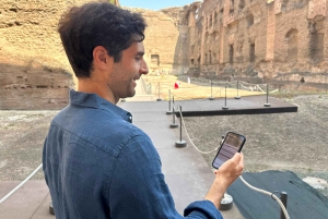 Rom: Billet til Caracallas gamle bade og audioguide