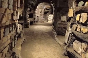 Rooma: Appian Way ja katakombit VIP-kierros, jossa on hotellin nouto.