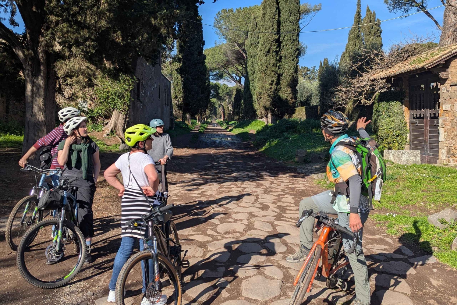 Rooma: Appian Way, Aqueducts, & Catacombs E-Bike opastettu kierros.