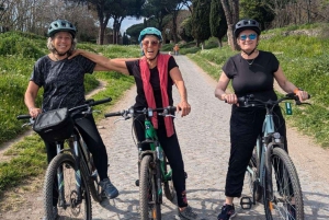 Rooma: Appian Way, Aqueducts, & Catacombs E-Bike opastettu kierros.