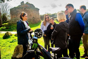 Rome : Excursion en E-Bike sur la Voie Appienne et les Aqueducs et, en option, les Catacombes