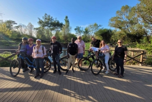 Roma: Appia-veien og katakombene ved solnedgang – elsykkel-tur, mat og drikke