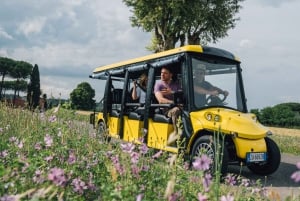 Rome : Visite de la Voie Appienne en voiturette de golf avec entrée dans les catacombes romaines