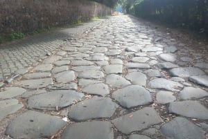 Rome : Visite de la Voie Appienne en voiturette de golf avec entrée dans les catacombes romaines