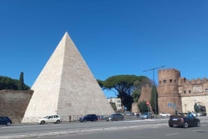 Rome : Visite de la Voie Appienne en voiturette de golf avec entrée dans les catacombes romaines