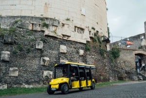 Rome : Visite de la Voie Appienne en voiturette de golf avec entrée dans les catacombes romaines