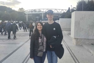 Rzym: Mecz piłki nożnej AS Roma lub SS Lazio z miejscowym