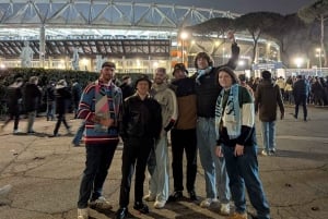 Rzym: Mecz piłki nożnej AS Roma lub SS Lazio z miejscowym