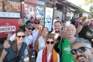 Rzym: Mecz piłki nożnej AS Roma lub SS Lazio z miejscowym