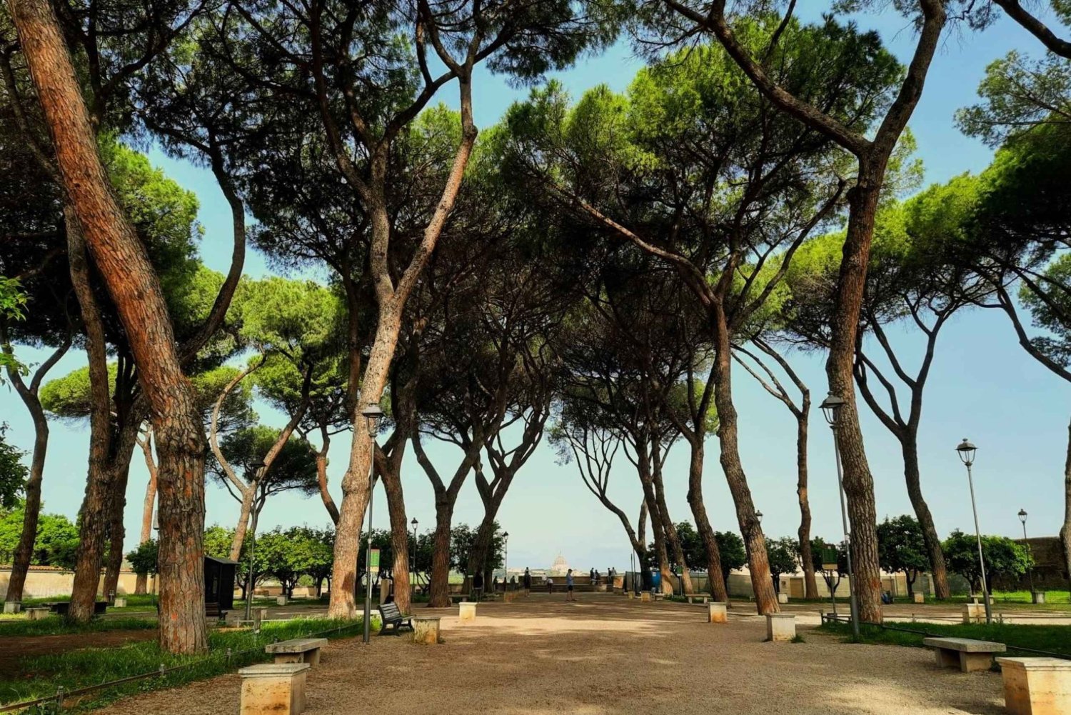Rome: Aventijnse heuvel en Oranjetuin met gids