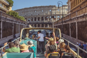 Rome: Big Bus Hop-On Hop-Off Sightseeing Tour w/ Audio Guide