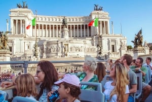 Rome: Big Bus Hop-On Hop-Off Sightseeing Tour w/ Audio Guide