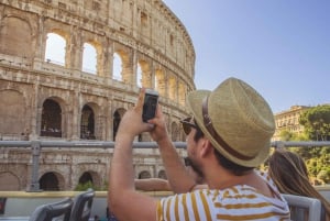 Rome: Big Bus Hop-On Hop-Off Sightseeing Tour w/ Audio Guide