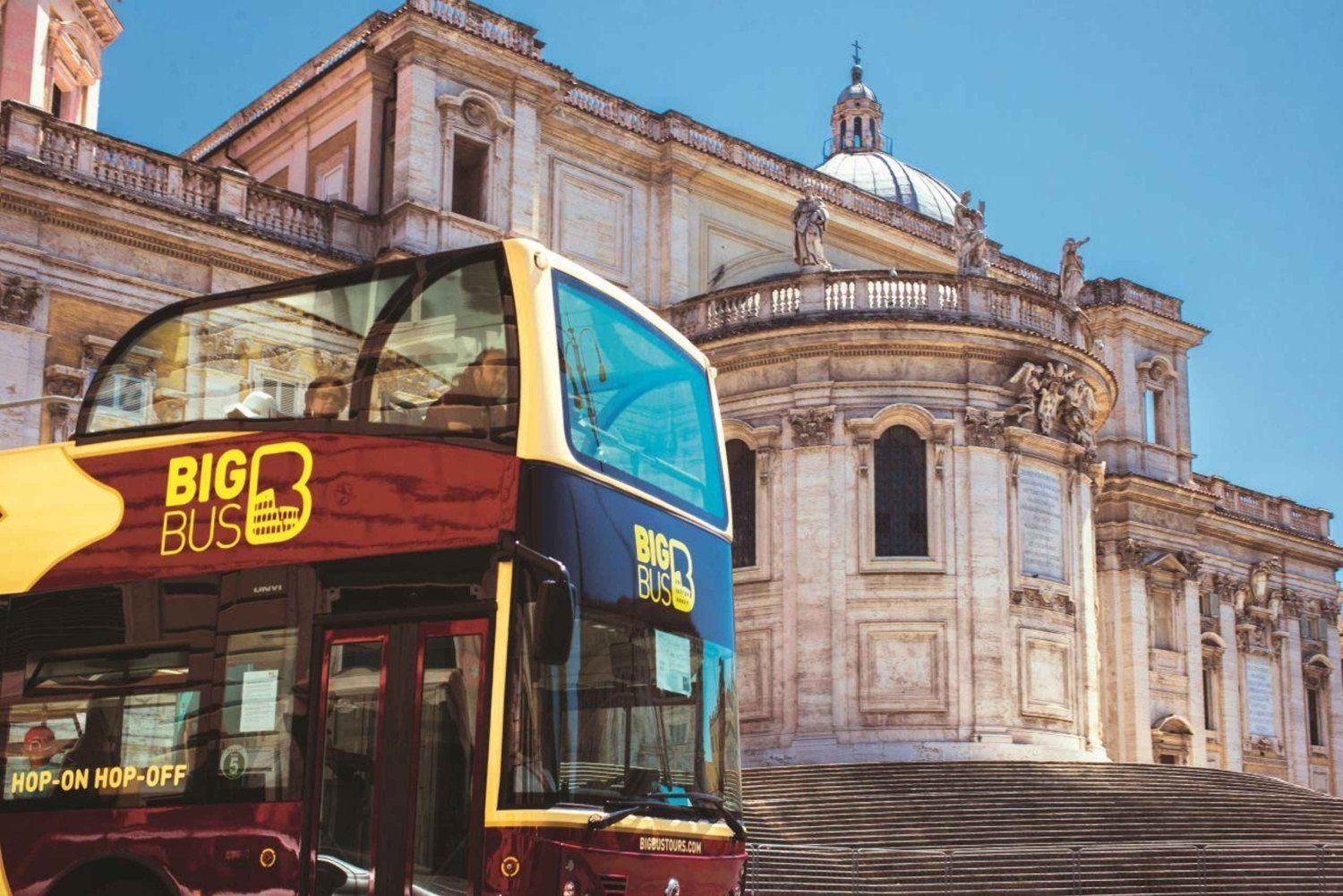 Rome: Big Bus Hop-on Hop-off Tour & River Boat Tour
