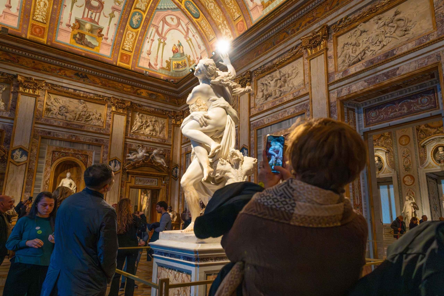 Roma: Kunsttur i Borghese-galleriet og hagespaser – VIP-tur