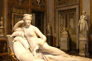 Rom: Entrébillet til Galleria Borghese med ledsager