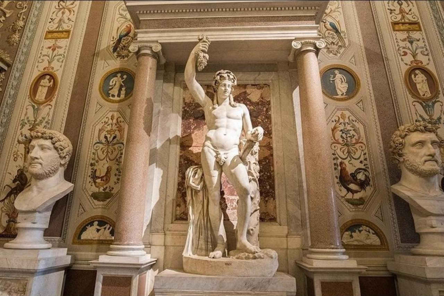 Rom: Indgang til Galleria Borghese med audioguide