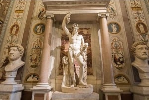 Rom: Indgang til Galleria Borghese med audioguide