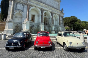 Rome by Fiat 500: Guided Sightseeing Tour by VintageFiat 500